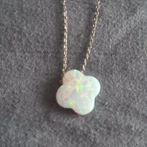 Minimalist Opal Necklace